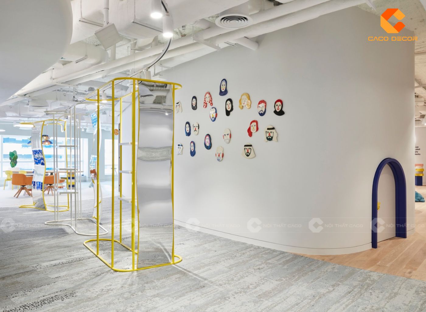 Thiết kế nội thất văn phòng hình 1