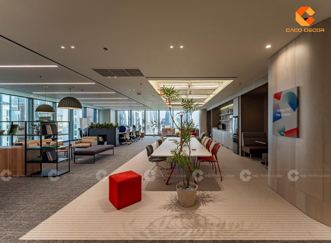 Xu hướng thiết kế nội thất văn phòng được ưa chuộng