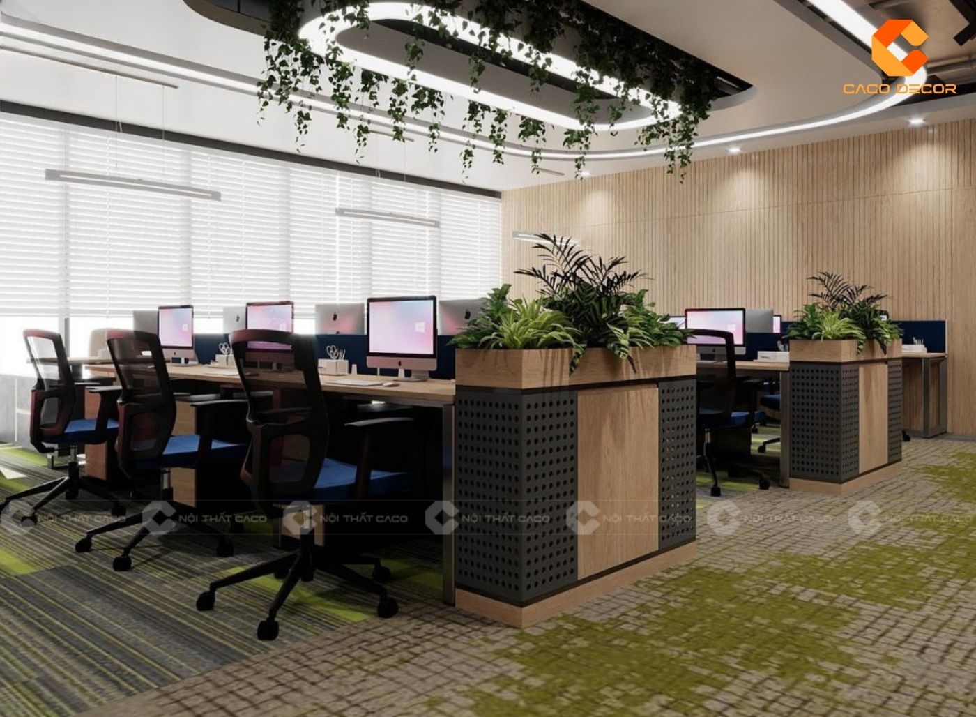 Không gian văn phòng thoải mái giúp tăng cảm hứng làm việc