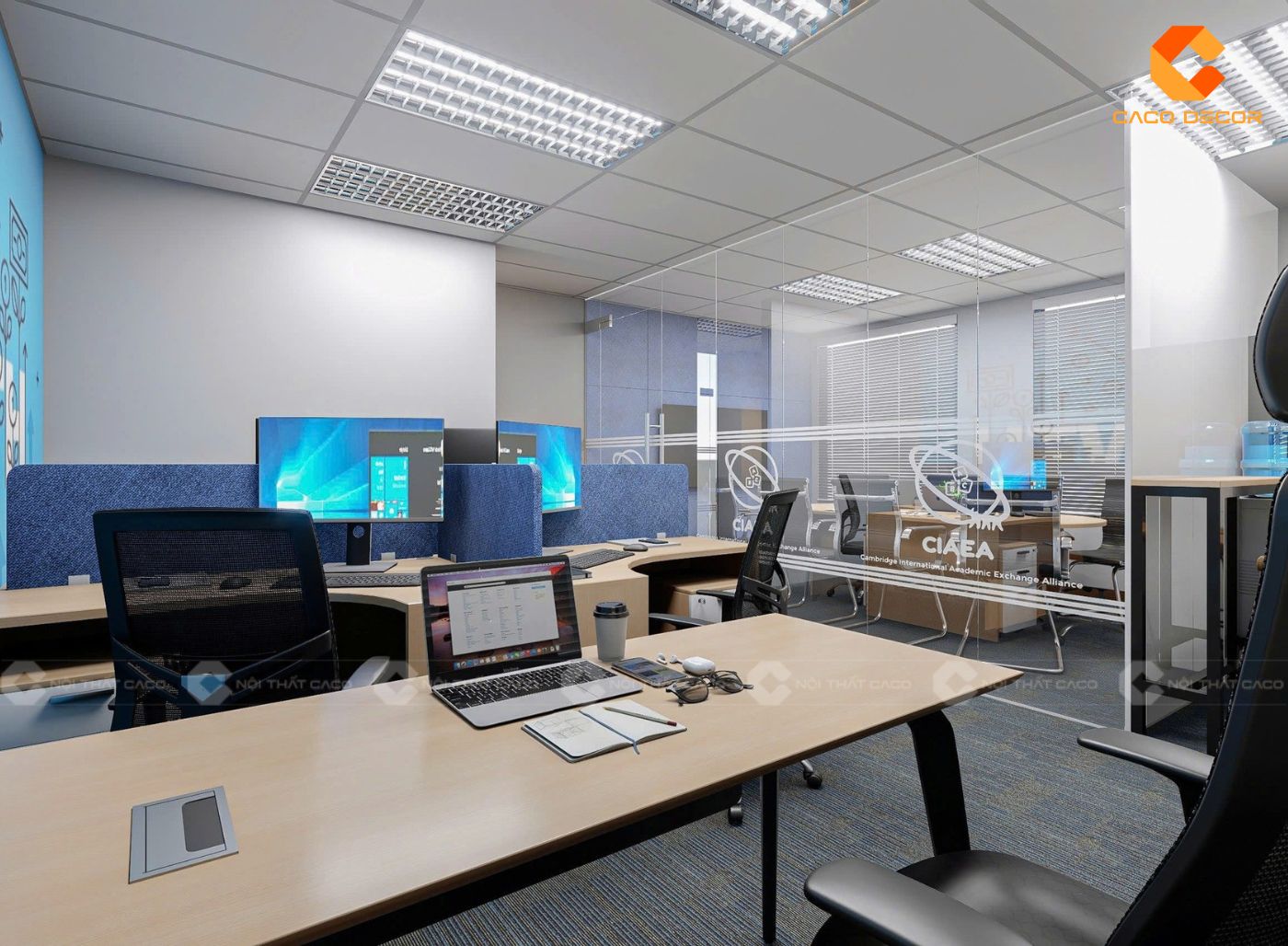 Thiết Kế Nội Thất Văn Phòng Đẹp Uy Tín Giá Hấp Dẫn 9