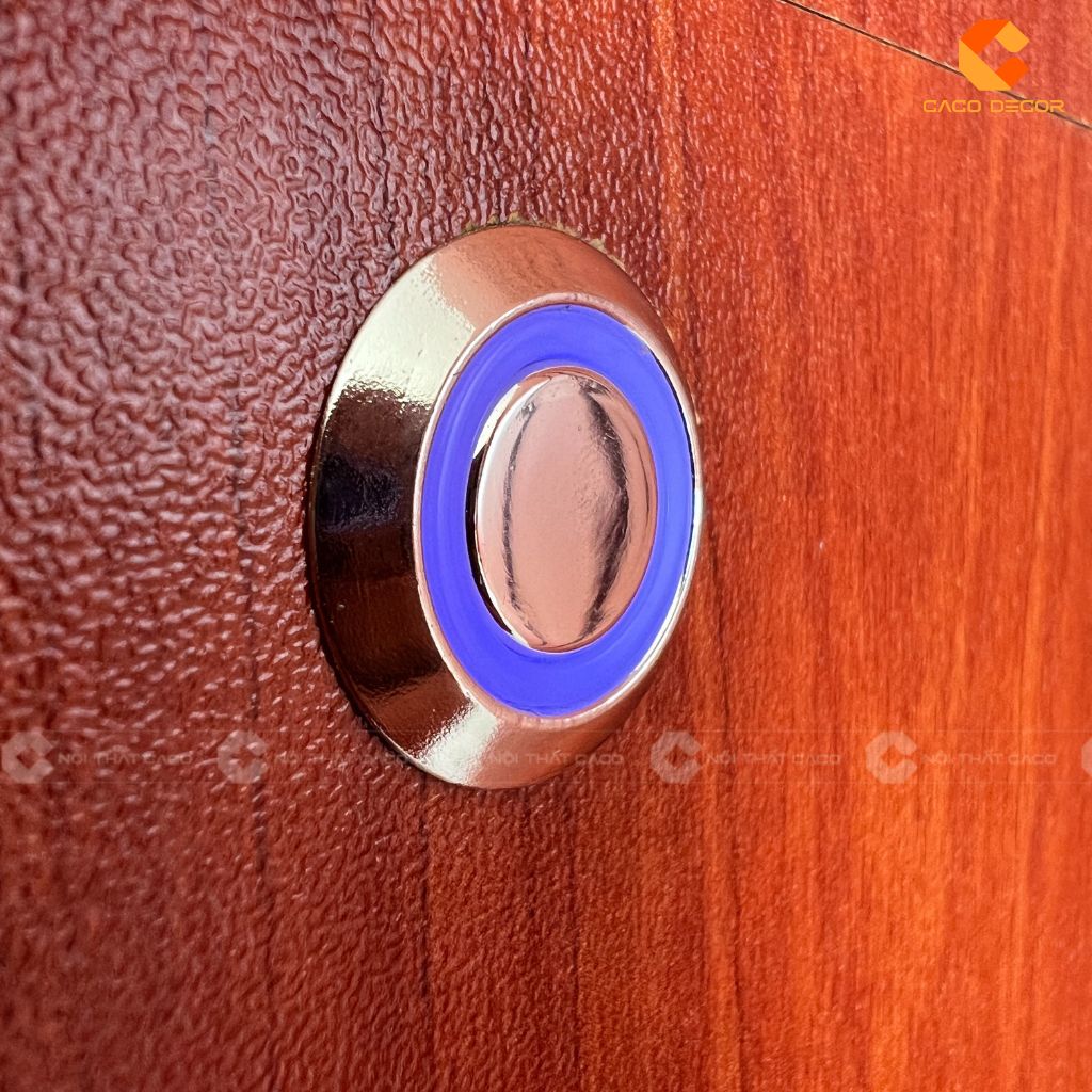 Vách trang trí tích hợp hệ led âm