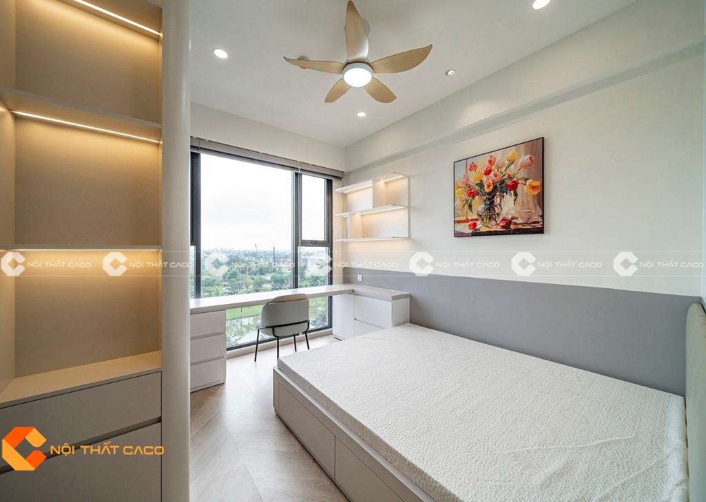 Thi công nội thất chung cư Habitat của anh Hoàng tại Bến Tre 11