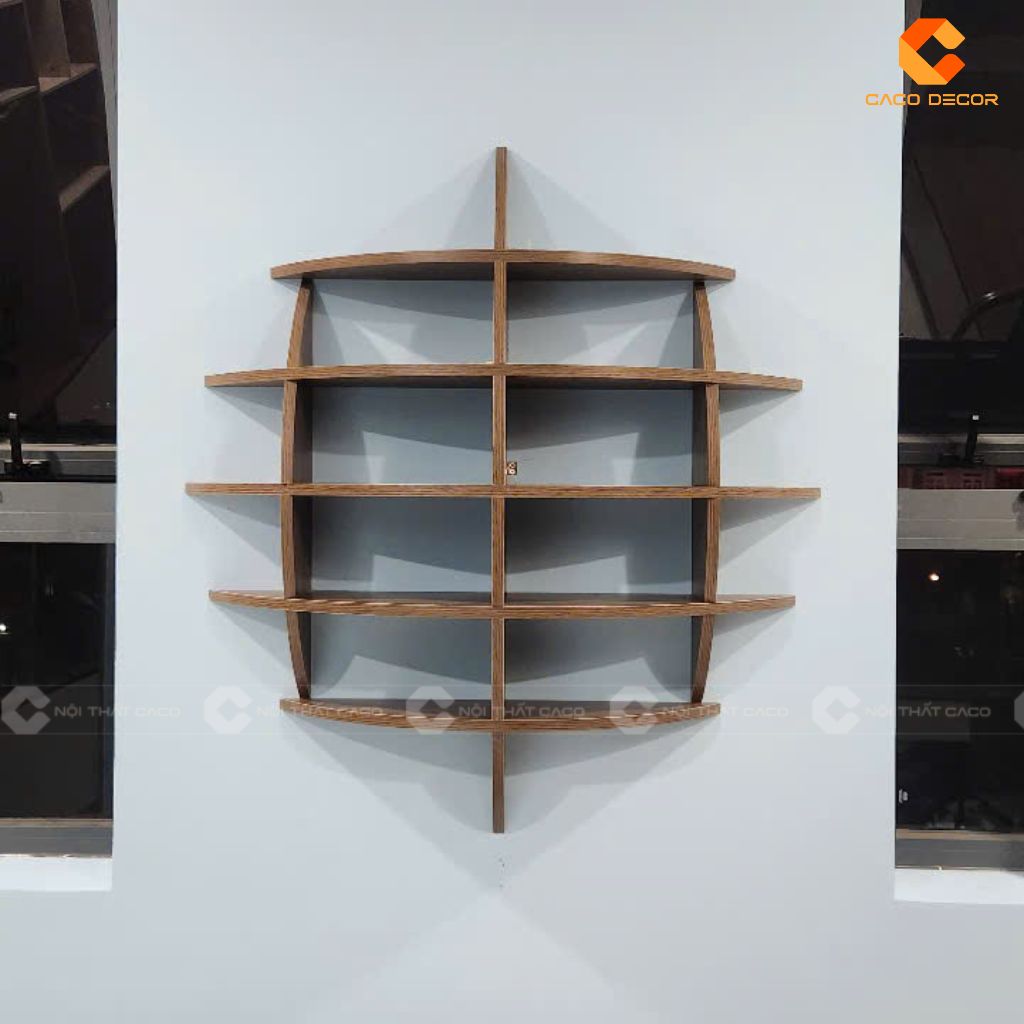 Hình chụp thực tế kệ để đồ decor hiện đại