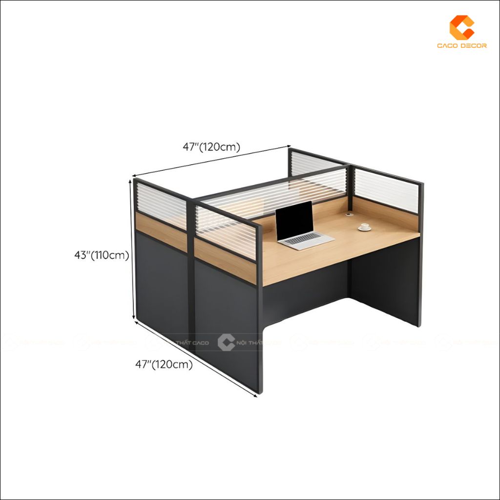 Bàn Làm Việc Nhân Viên BLVNV27 Thiết Kế Hiện Đại, Sang Trọng 4