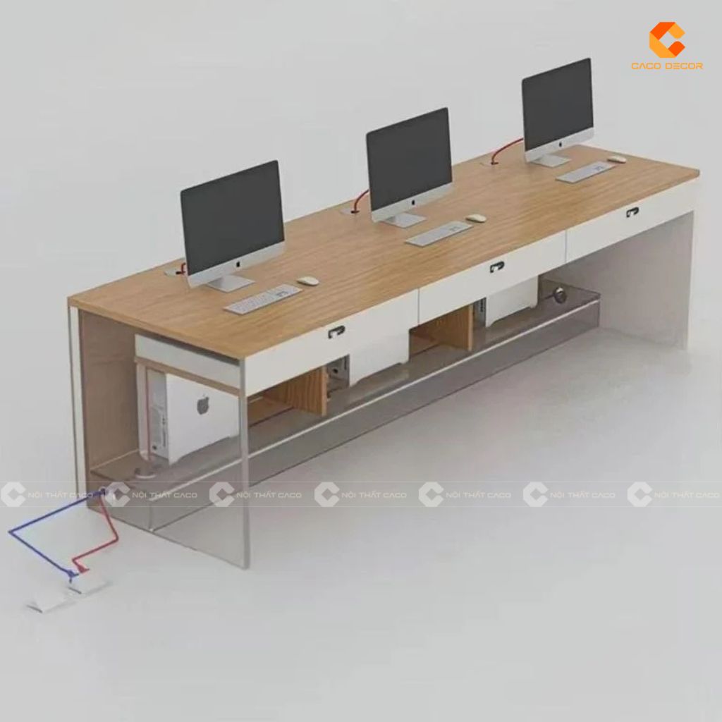 Bàn Làm Việc Nhân Viên BLVNV29 Hiện Đại Giá Tốt 3