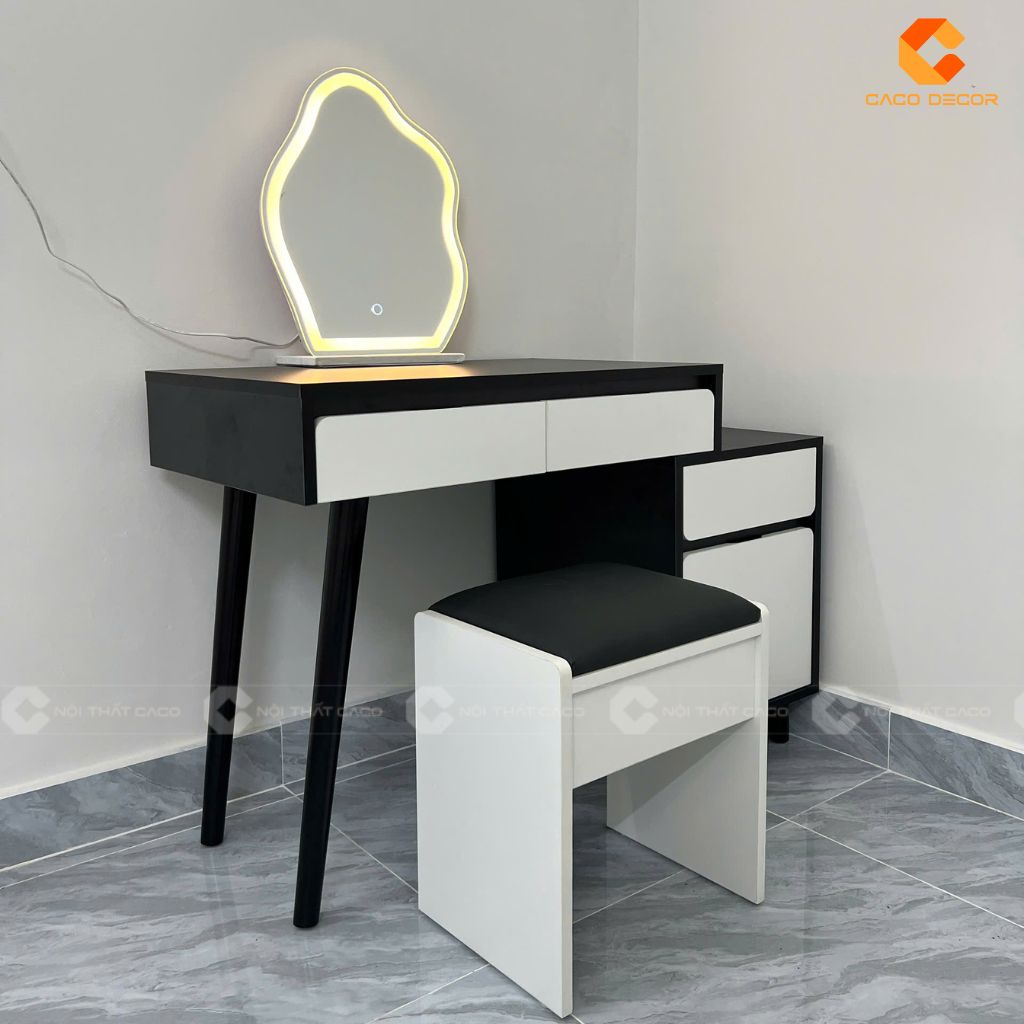 Hình thực tế bàn trang điểm nghiệm thu tại công trình