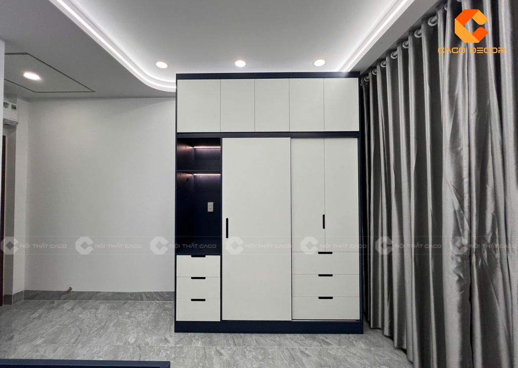 Hình chụp thực tế tủ quần áo bàn giao