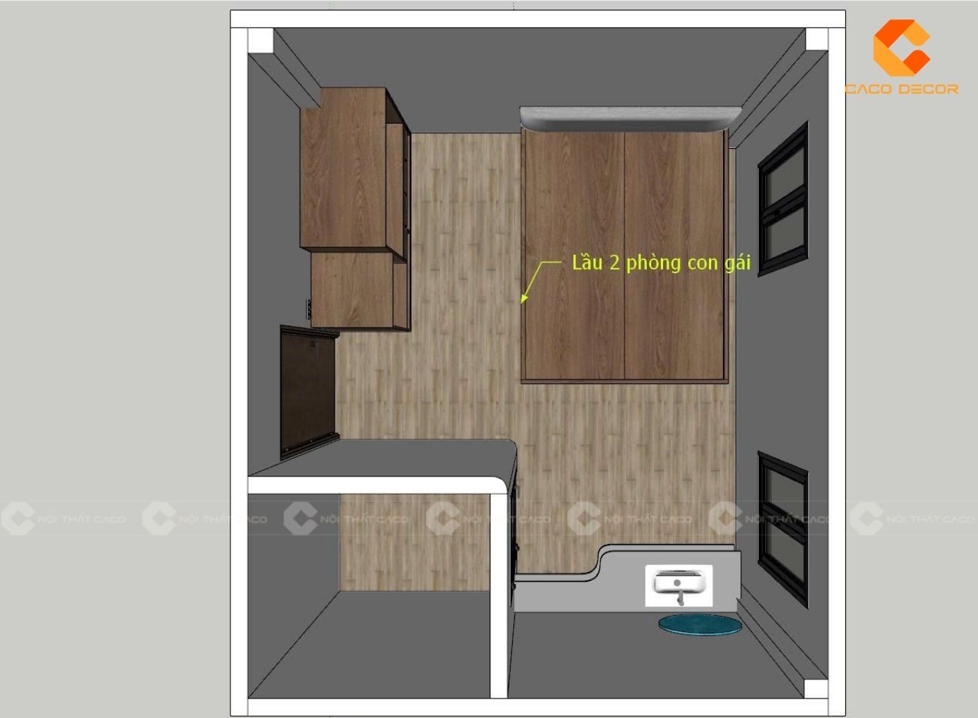 Thi công nội thất theo bản vẽ có sẵn