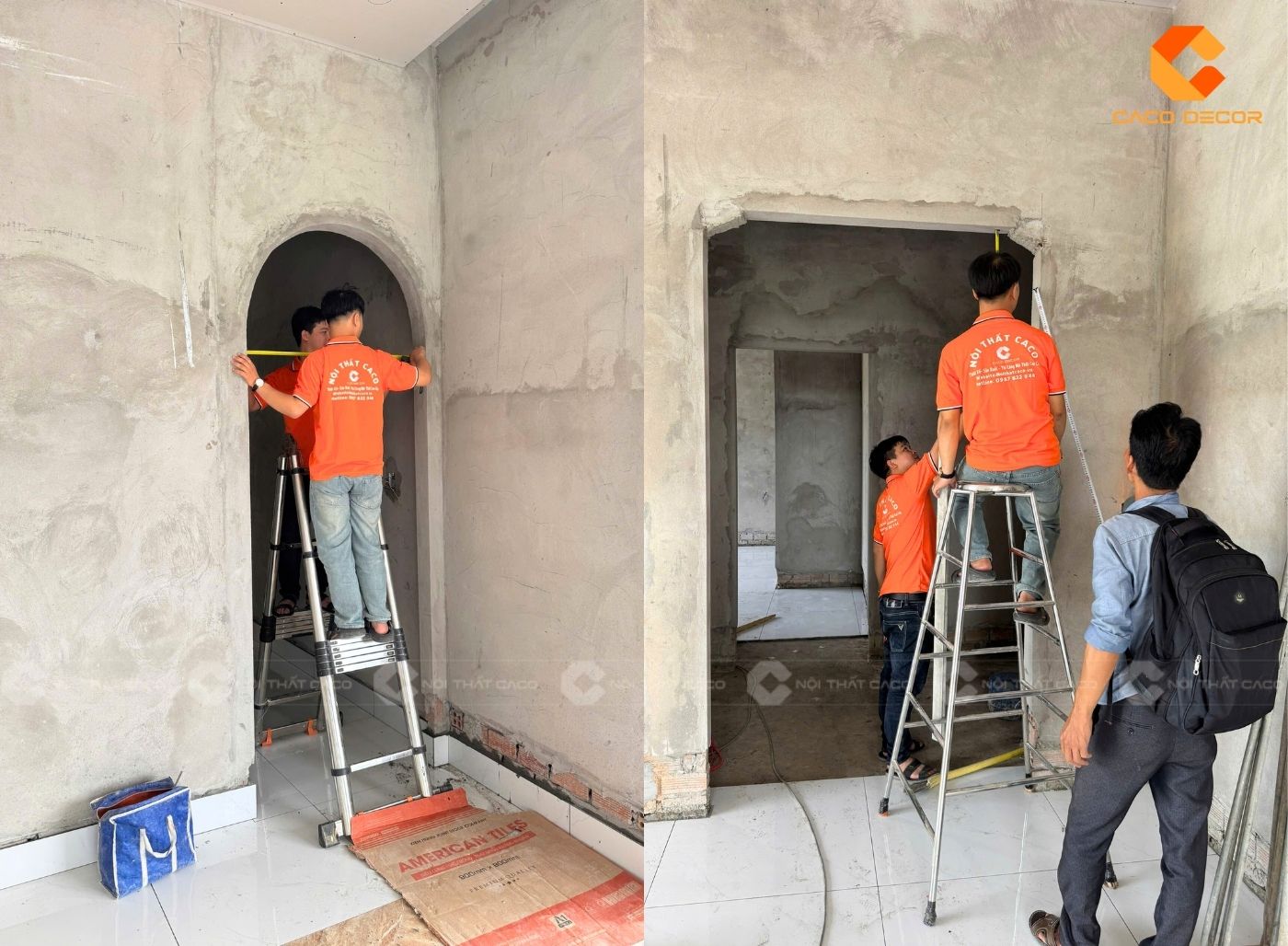 Khảo sát và đo đạc trực tiếp tại công trình