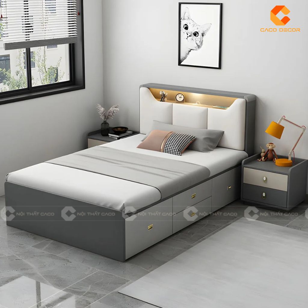 Giường Gỗ Công Nghiệp Giá Rẻ Tại Phường Chánh Hưng 18