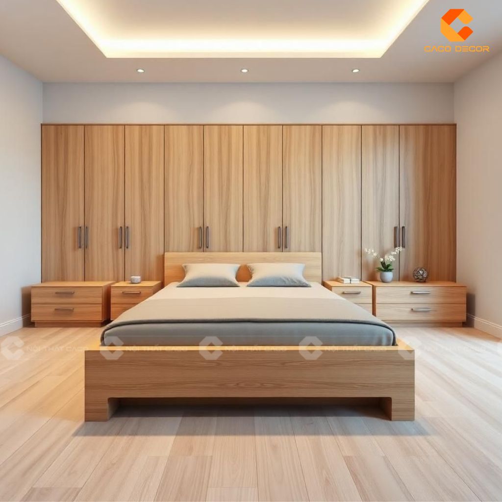 Giường Gỗ Công Nghiệp Giá Rẻ Tại Phường Chánh Hưng 23