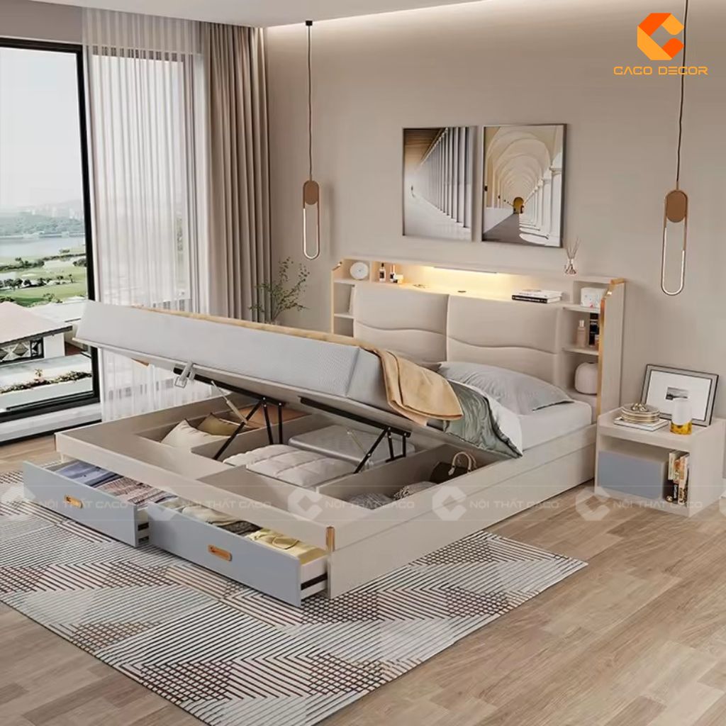 Giường Gỗ Công Nghiệp Giá Rẻ Tại Phường Chánh Hưng 9