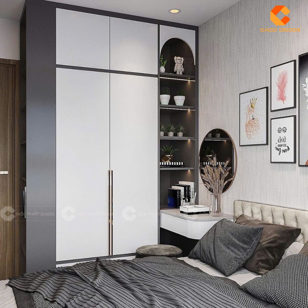 Mua Tủ Gỗ Công Nghiệp Đựng Quần Áo Giá Tốt Tại Nội Thất CaCo 7