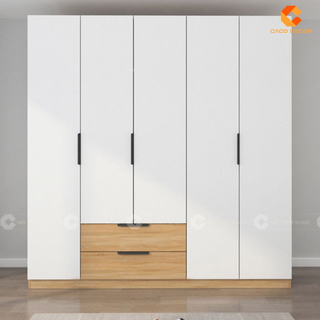 Mua Tủ Gỗ Công Nghiệp Đựng Quần Áo Giá Tốt Tại Nội Thất CaCo 10