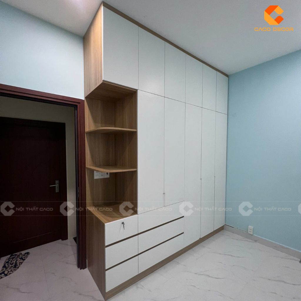 Mua Tủ Gỗ Công Nghiệp Đựng Quần Áo Giá Tốt Tại Nội Thất CaCo 8