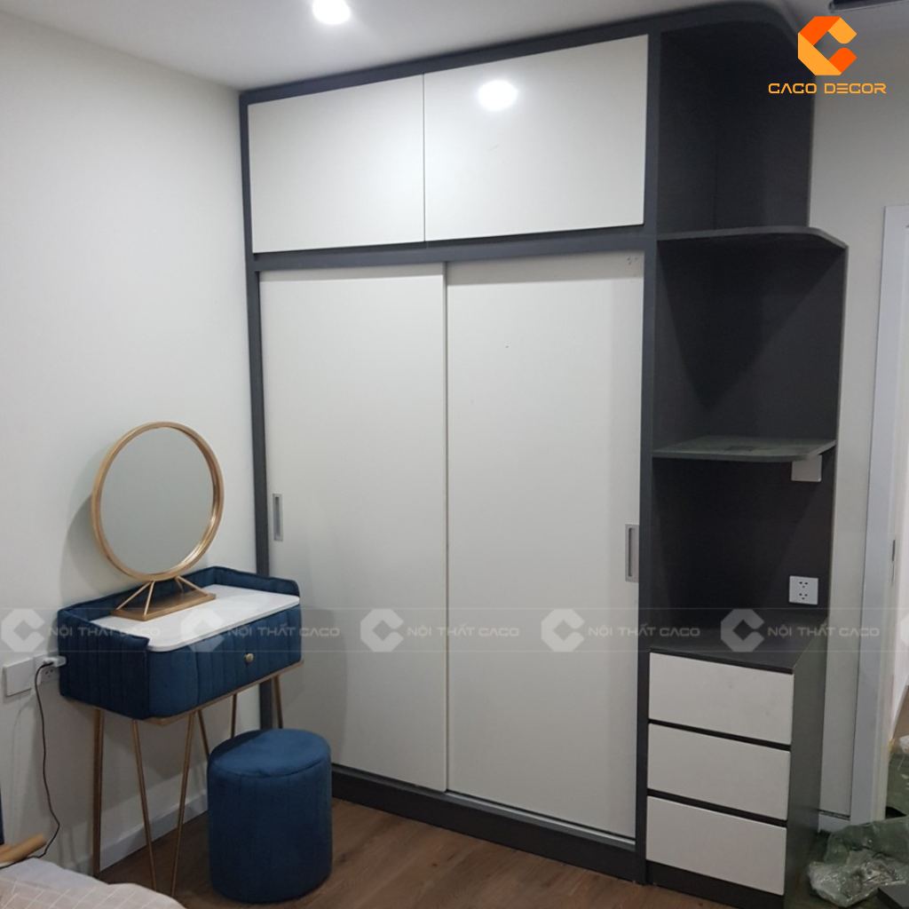 Mua Tủ Gỗ Công Nghiệp Đựng Quần Áo Giá Tốt Tại Nội Thất CaCo 13