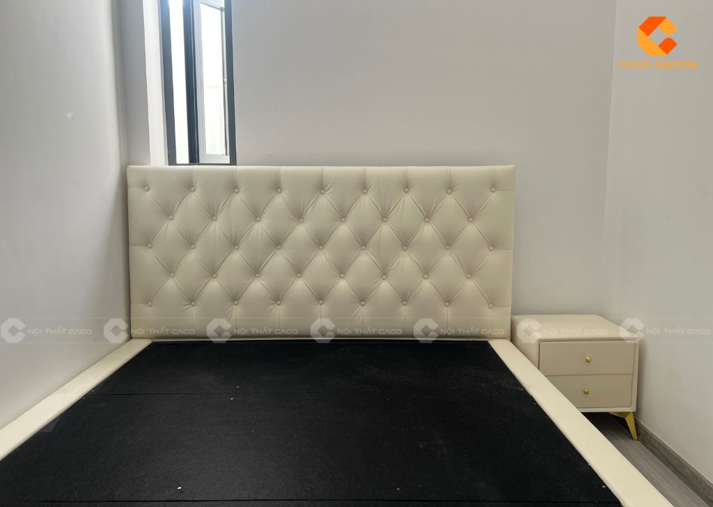 Combo nội thất phòng ngủ 2 với tông màu kem nhã nhặn