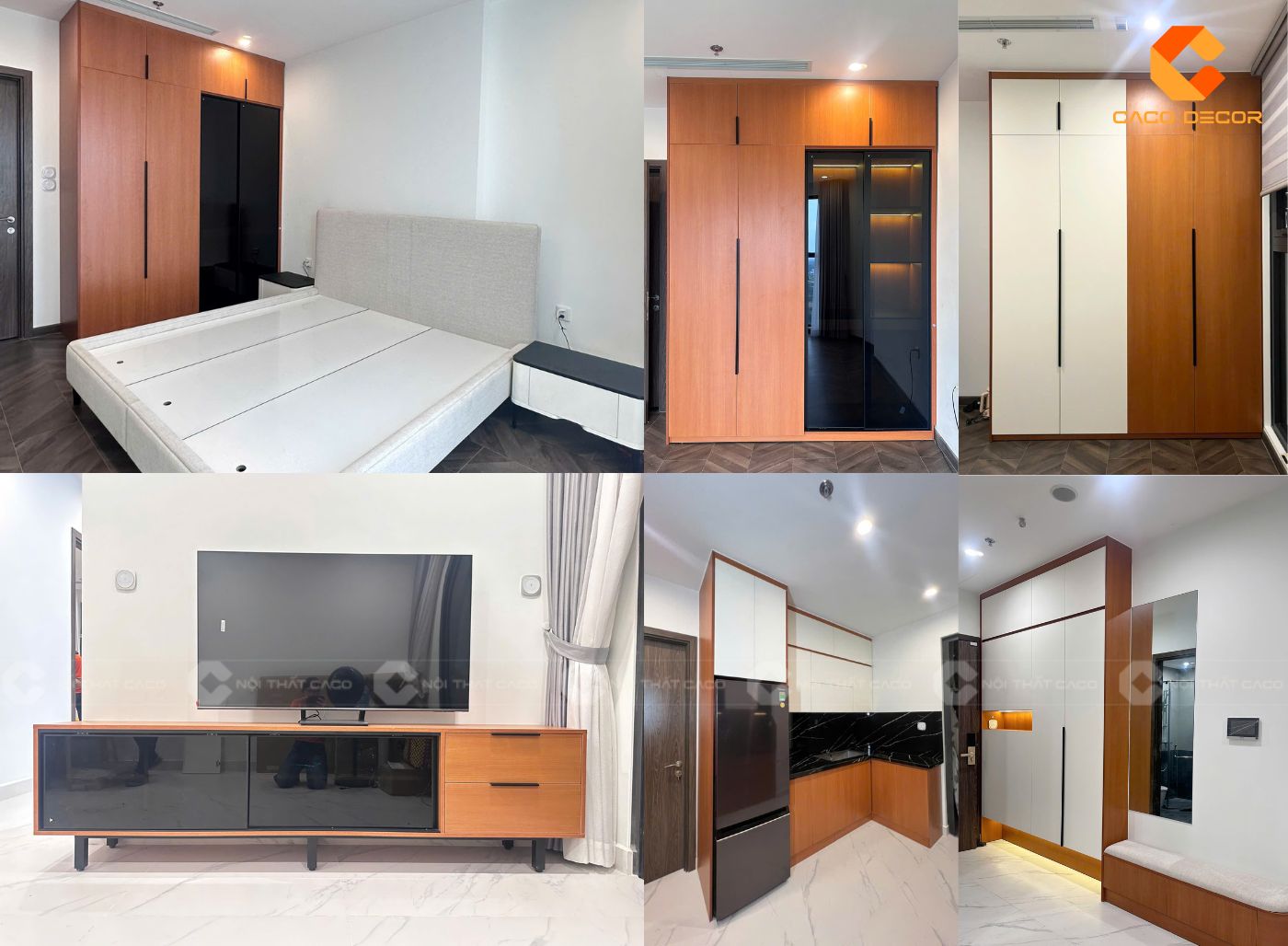 CaCo thi công nội thất căn hộ Vinhomes trọn gói