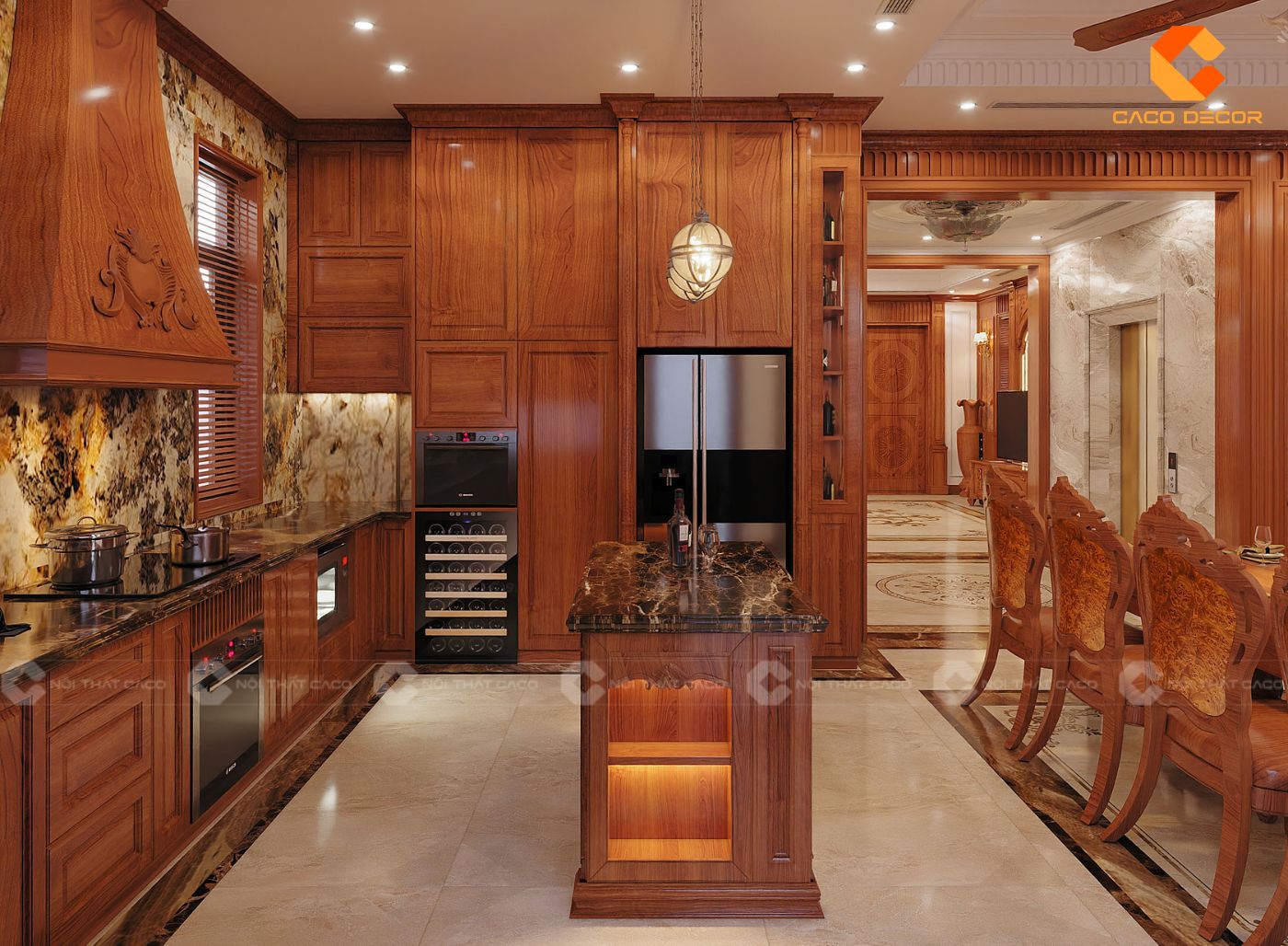 thiết kế nội thất nhà bếp  hình 5