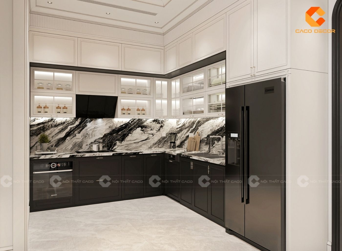 thiết kế nội thất nhà bếp 14