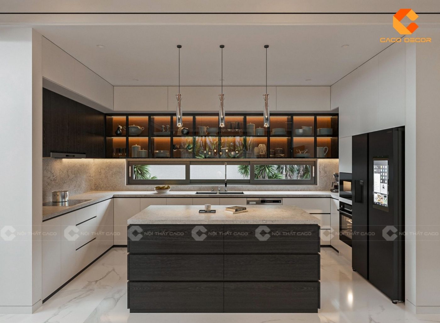 thiết kế nội thất nhà bếp 11