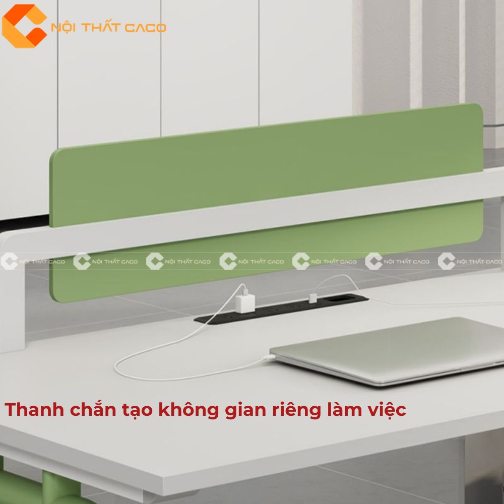 Thanh chắn tạo không gian làm việc riêng tư