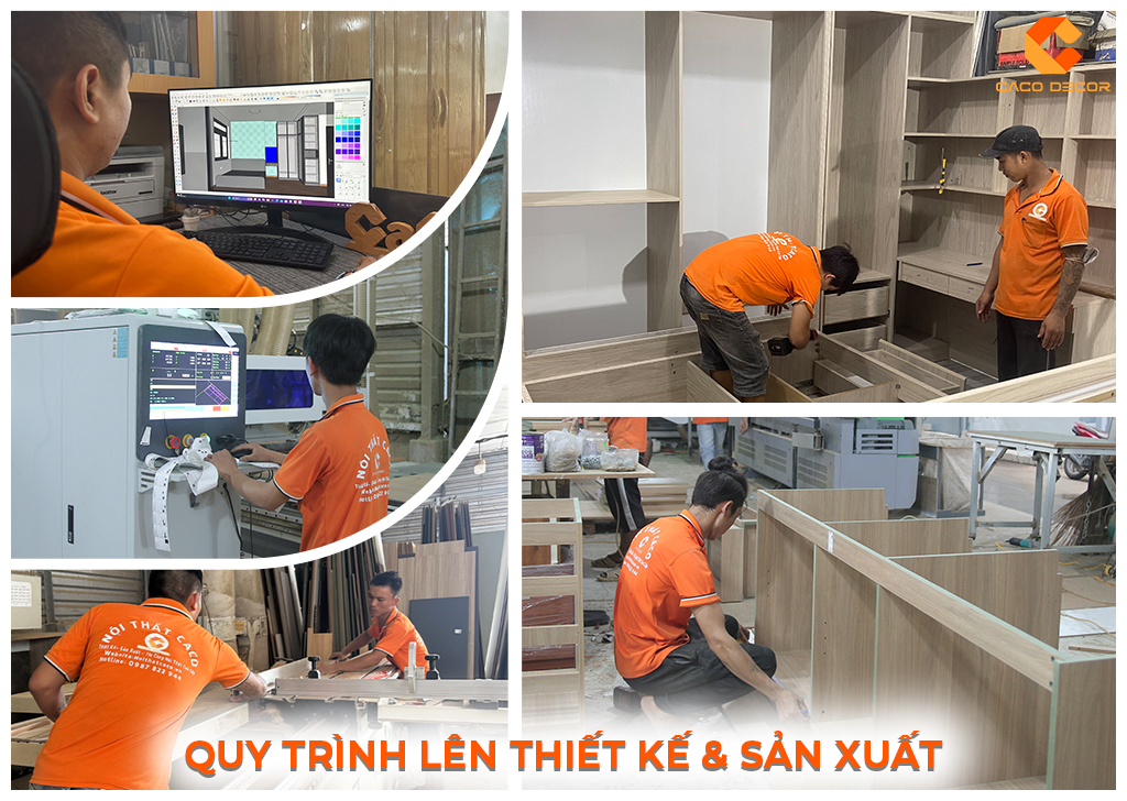 Đội ngũ nhân viên CaCo chuyên thiết kế và thi công nội thất văn phòng uy tín tại TPHCM