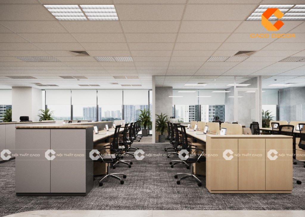 Mẫu 08 trong thiết kế văn phòng đẹp tại CaCo 