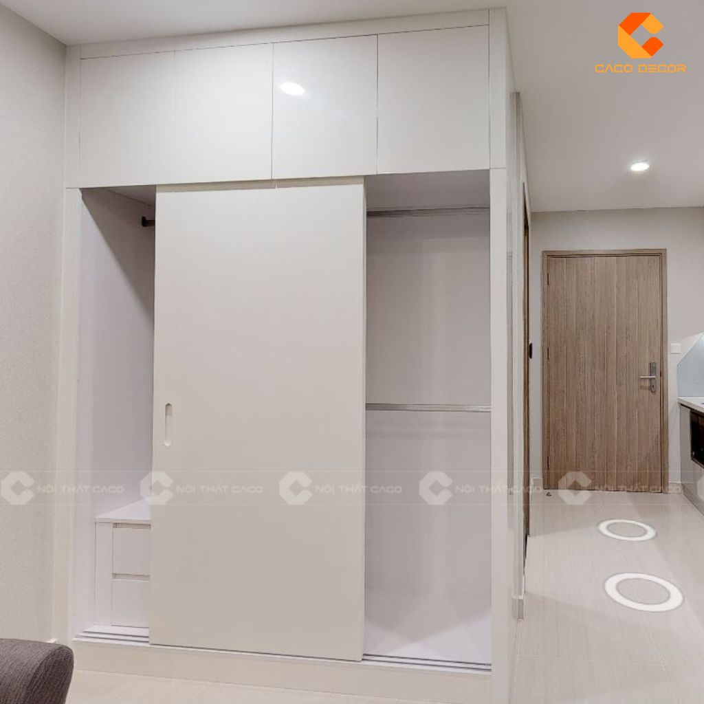 25+ Tủ Quần Áo Gỗ Công Nghiệp 2 Cánh Đẹp, Hiện Đại, Giá Rẻ 5