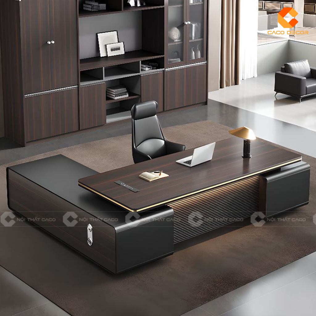 Bàn Giám Đốc 1m2 Đẹp, Nhỏ Gọn - 20 Mẫu Tối Ưu Văn Phòng 2026 15