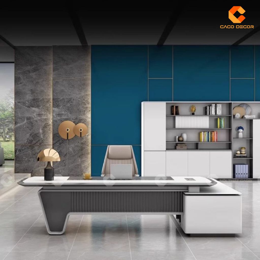 Bàn Giám Đốc 1m2 Đẹp, Nhỏ Gọn - 20 Mẫu Tối Ưu Văn Phòng 2026 14