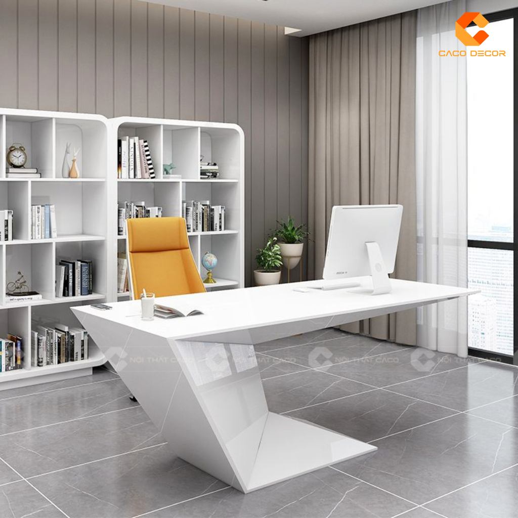 Bàn Giám Đốc 1m2 Đẹp, Nhỏ Gọn - 20 Mẫu Tối Ưu Văn Phòng 2026 13