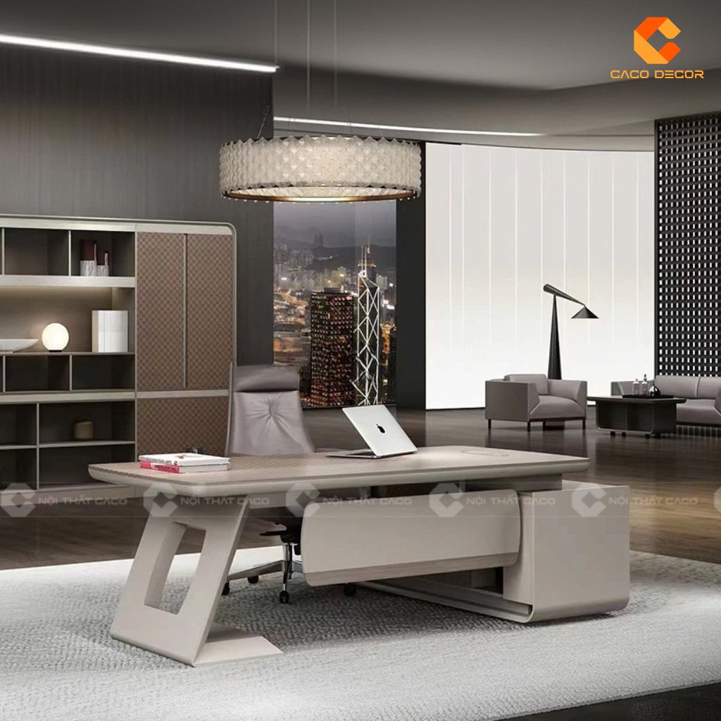 Bàn Giám Đốc 1m2 Đẹp, Nhỏ Gọn - 20 Mẫu Tối Ưu Văn Phòng 2026 11