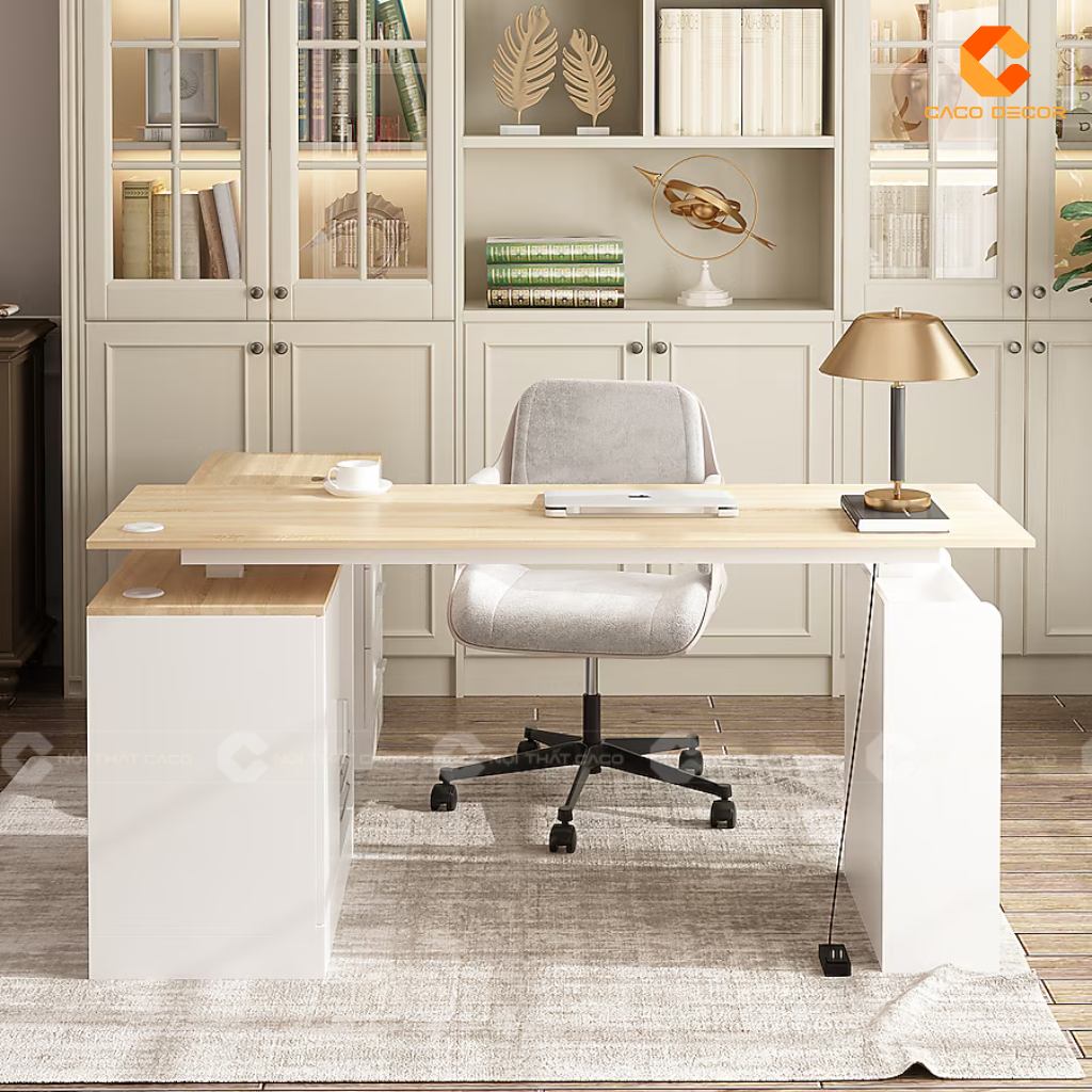 Bàn Giám Đốc 1m2 Đẹp, Nhỏ Gọn - 20 Mẫu Tối Ưu Văn Phòng 2026 9