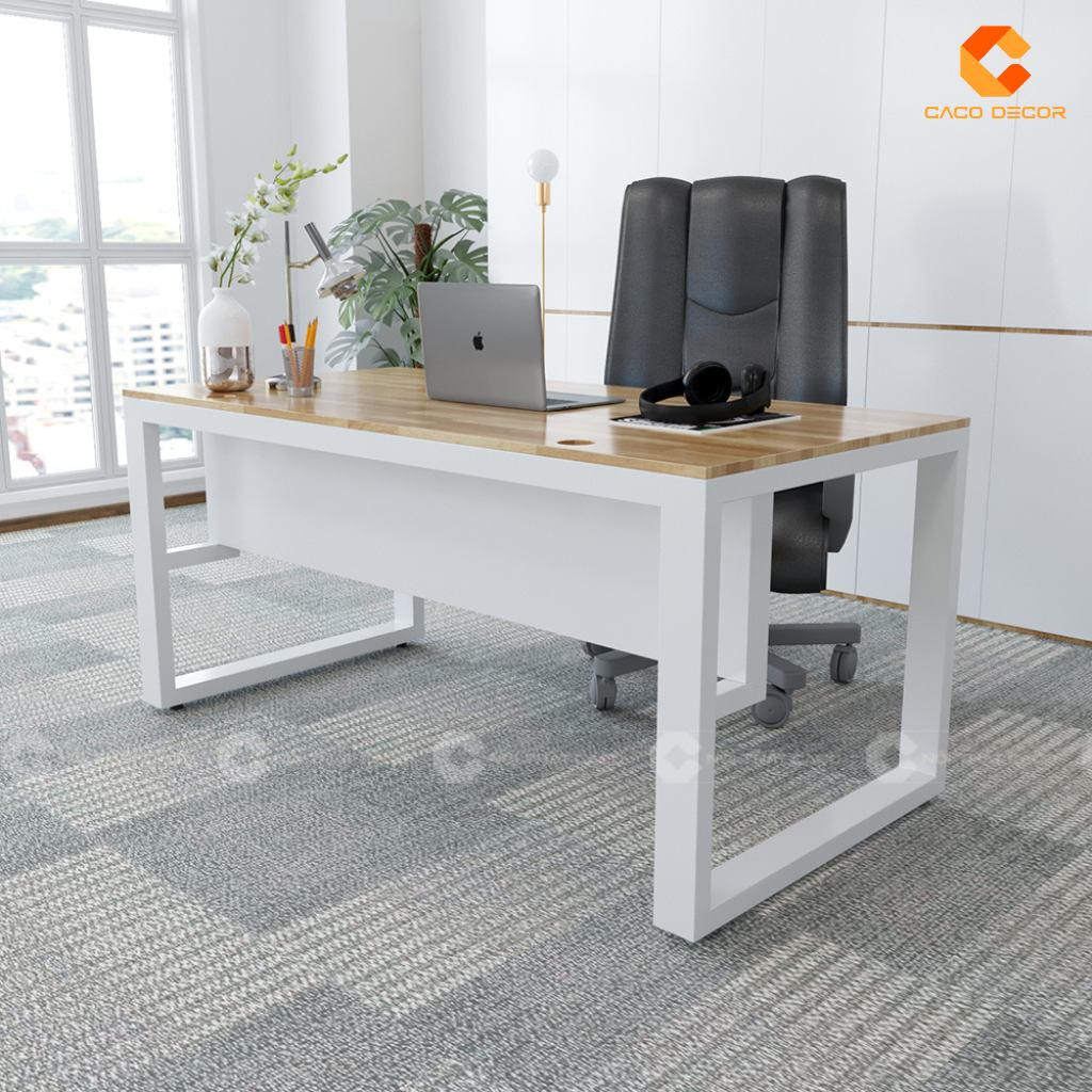 Bàn Giám Đốc Chân Sắt - 20+ Thiết Kế Đẹp, Giá Xưởng 18