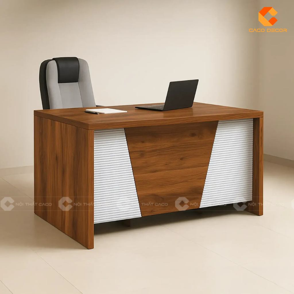 TOP 20 Mẫu Bàn Giám Đốc Giá Rẻ Đến 30% Tại Xưởng CaCo 15