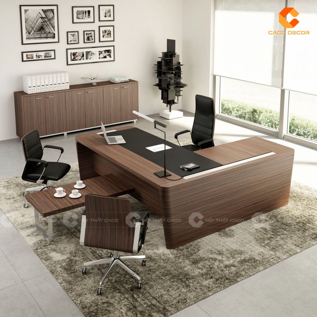 TOP 20 Mẫu Bàn Giám Đốc Giá Rẻ Đến 30% Tại Xưởng CaCo 17