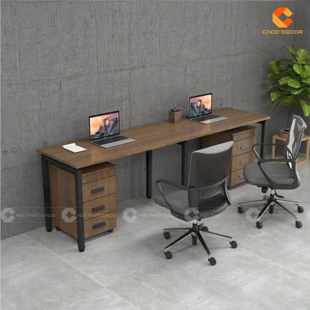 19+ Mẫu Bàn Làm Việc 2 Người Tại Nhà Đẹp, Tiện Lợi, Đáng Mua 12