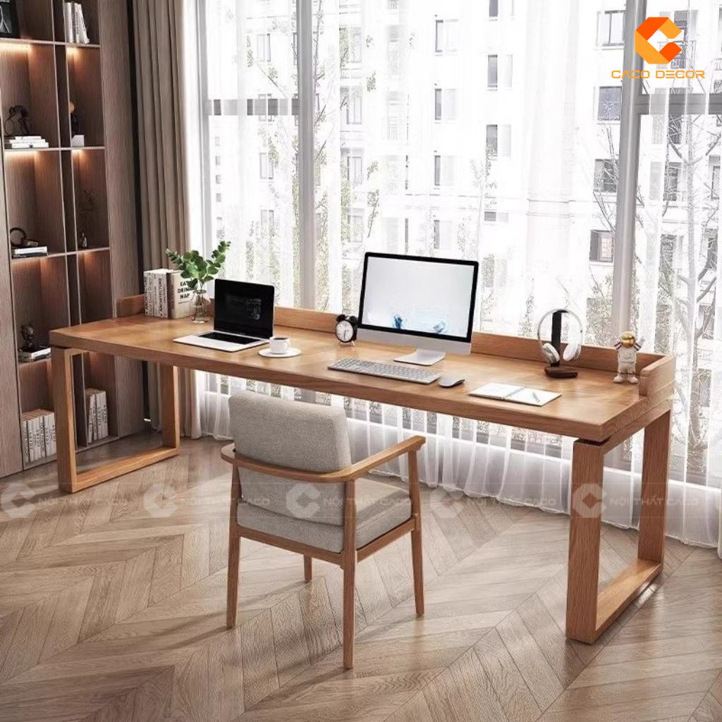 19+ Mẫu Bàn Làm Việc 2 Người Tại Nhà Đẹp, Tiện Lợi, Đáng Mua 19