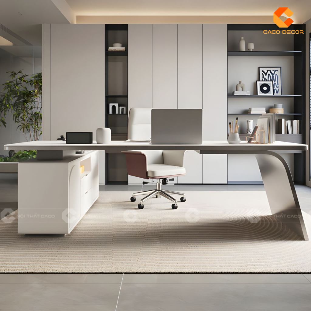 Bàn Giám Đốc 1m2 Đẹp, Nhỏ Gọn - 20 Mẫu Tối Ưu Văn Phòng 2026 7