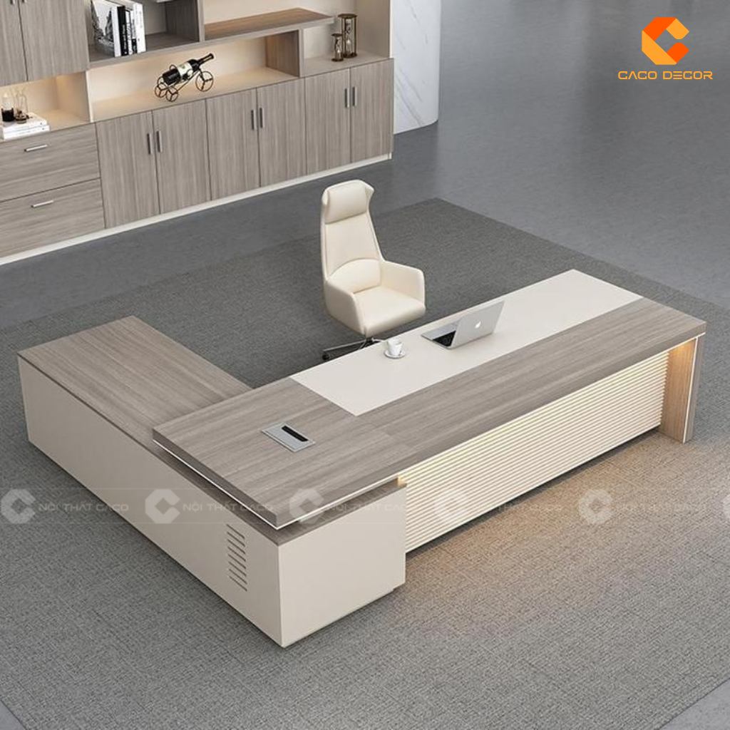 Bàn Giám Đốc 1m2 Đẹp, Nhỏ Gọn - 20 Mẫu Tối Ưu Văn Phòng 2026 5