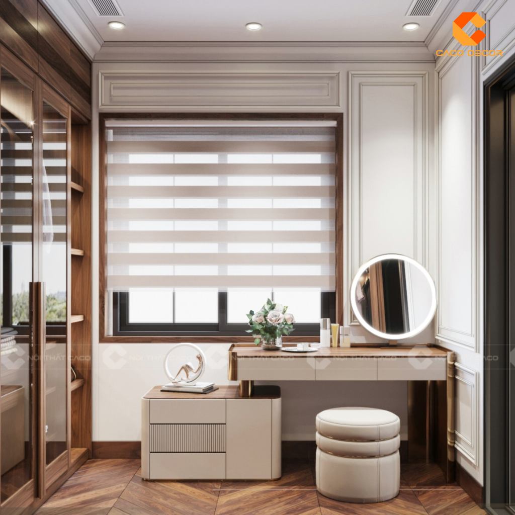 15 Mẫu Bàn Trang Điểm Kết Hợp Bàn Làm Việc Đẹp Nhất 2026 6