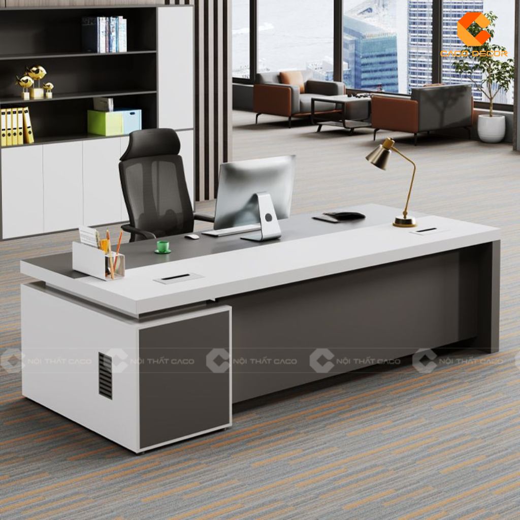 Bàn Giám Đốc 1m2 Đẹp, Nhỏ Gọn - 20 Mẫu Tối Ưu Văn Phòng 2026 22