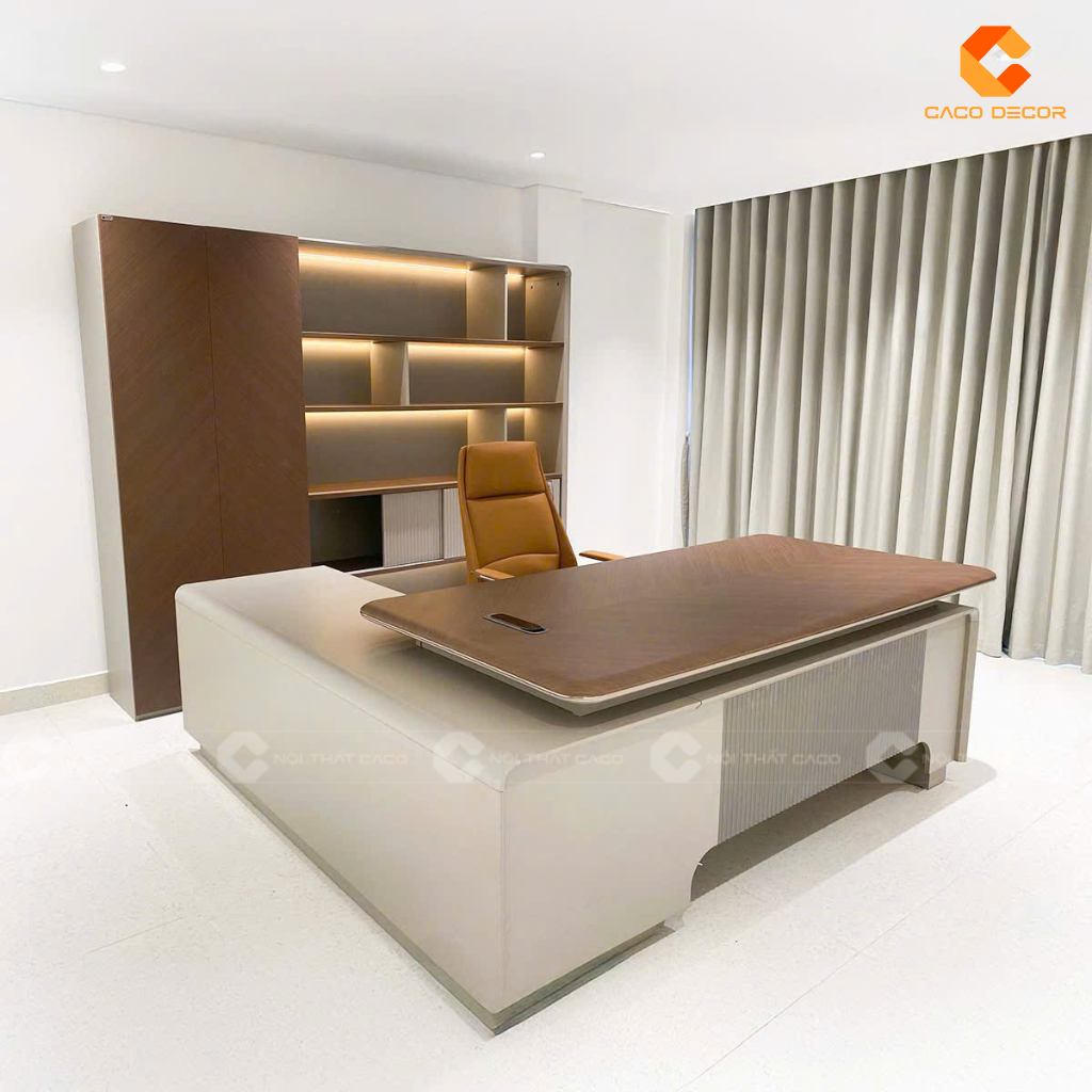 Bàn Giám Đốc 1m6 Đẹp, Hiện Đại - 19+ Mẫu Sang Trọng, Giá Tốt 12