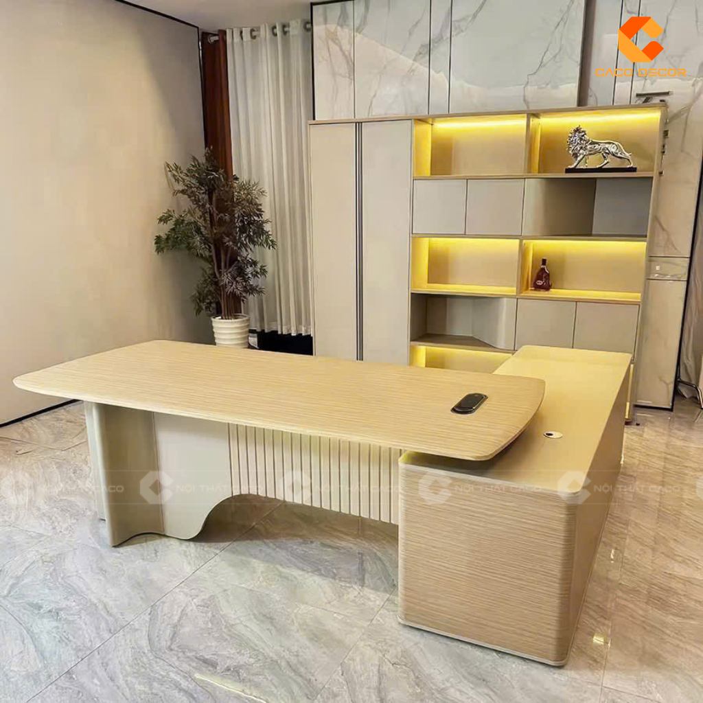 Bàn Giám Đốc 1m6 Đẹp, Hiện Đại - 19+ Mẫu Sang Trọng, Giá Tốt 16
