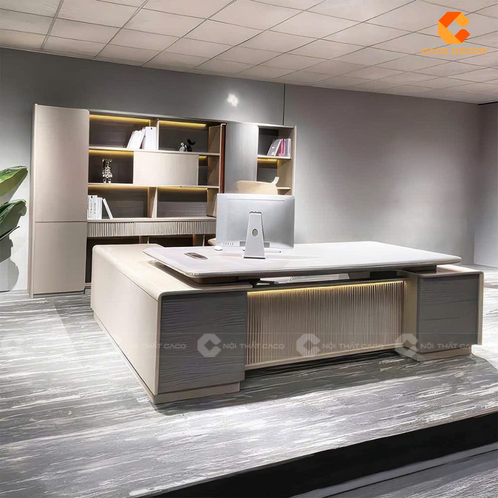 20+ Mẫu Bàn Giám Đốc 1m8 Đẹp, Đẳng Cấp, Đáng Đầu Tư Nhất 14