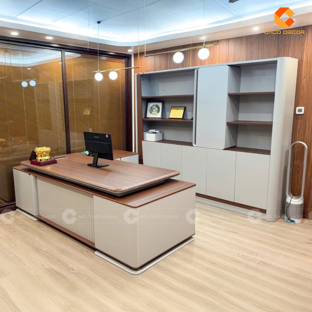 20+ Mẫu Bàn Giám Đốc 1m8 Đẹp, Đẳng Cấp, Đáng Đầu Tư Nhất 22