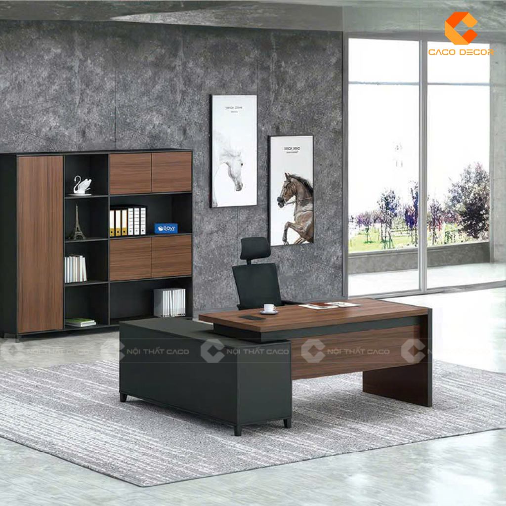 20+ Mẫu Bàn Giám Đốc 1m8 Đẹp, Đẳng Cấp, Đáng Đầu Tư Nhất 6