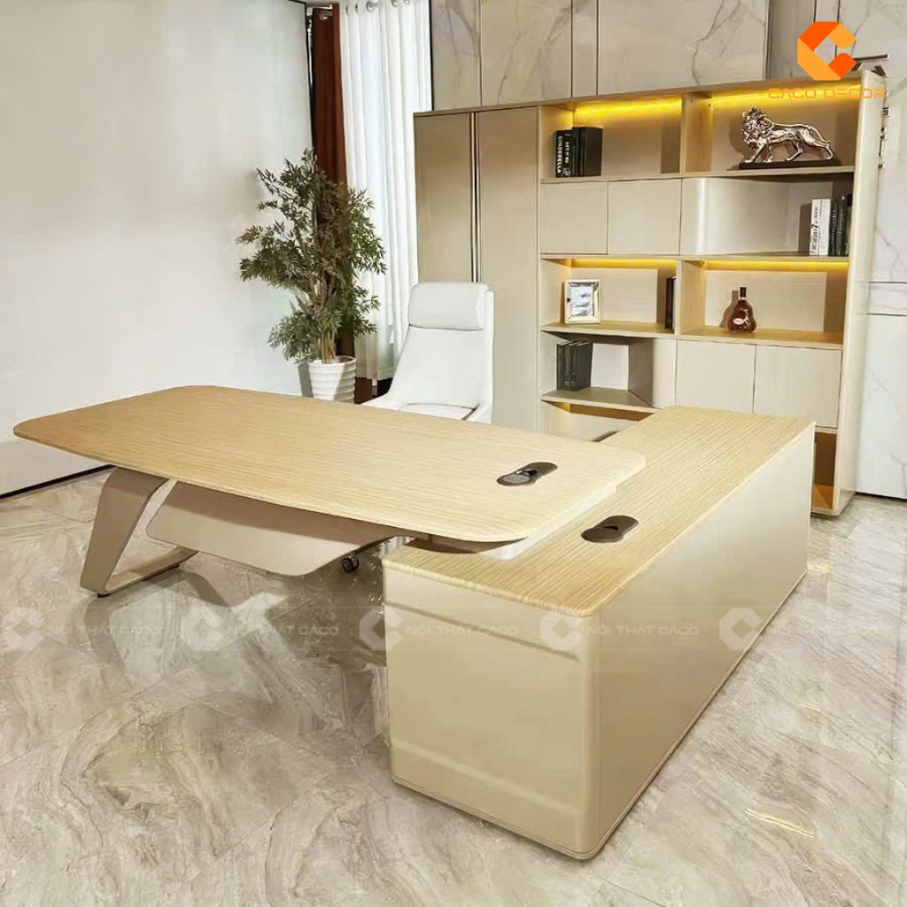 20+ Mẫu Bàn Giám Đốc 1m8 Đẹp, Đẳng Cấp, Đáng Đầu Tư Nhất 5