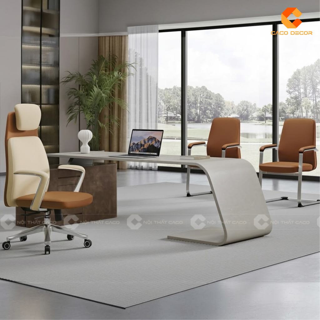 20+ Mẫu Bàn Giám Đốc 1m8 Đẹp, Đẳng Cấp, Đáng Đầu Tư Nhất 4